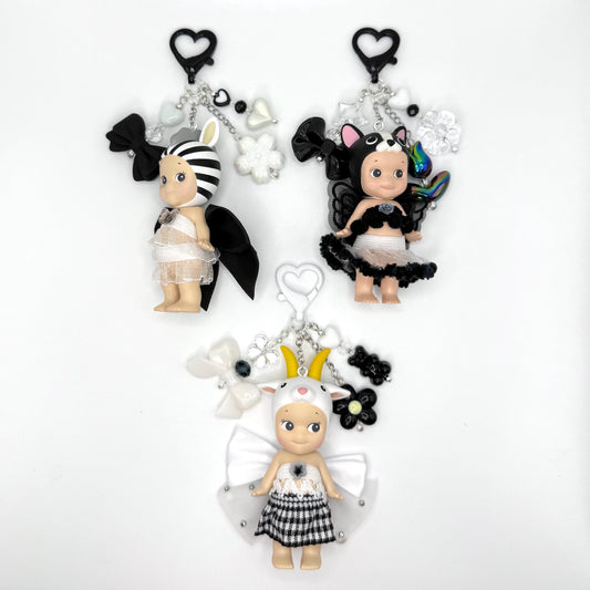 Sonny Angel Animal Series Keychain | Sonny Angel Outfit | Fairy wings | Y2K keychains