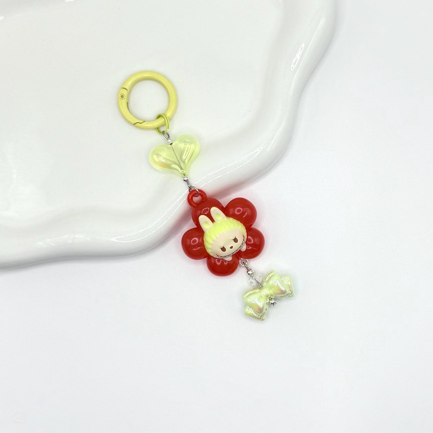 New Year Series Authentic Pop Bean Hand Painted Bead Keychain | Bag charm | Phone charm | Handmade Beads | Popmart Bead