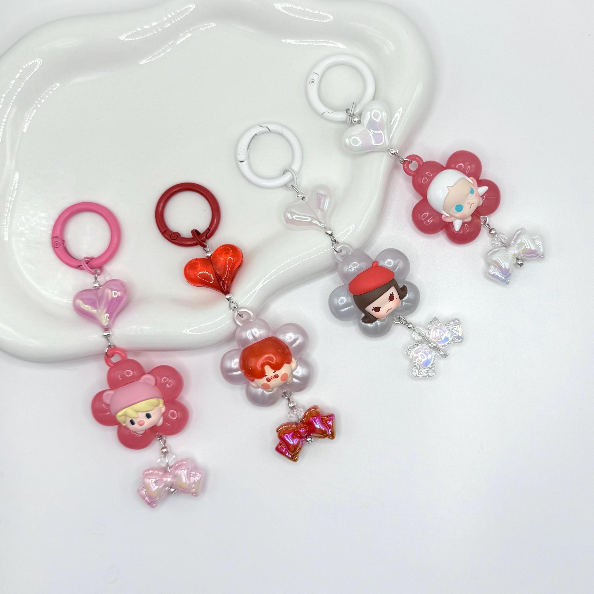 New Year Series Authentic Pop Bean Hand Painted Bead Keychain | Bag charm | Phone charm | Handmade Beads | Popmart Bead