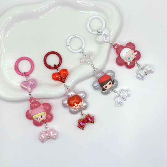 New Year Series Authentic Pop Bean Hand Painted Bead Keychain | Bag charm | Phone charm | Handmade Beads | Popmart Bead