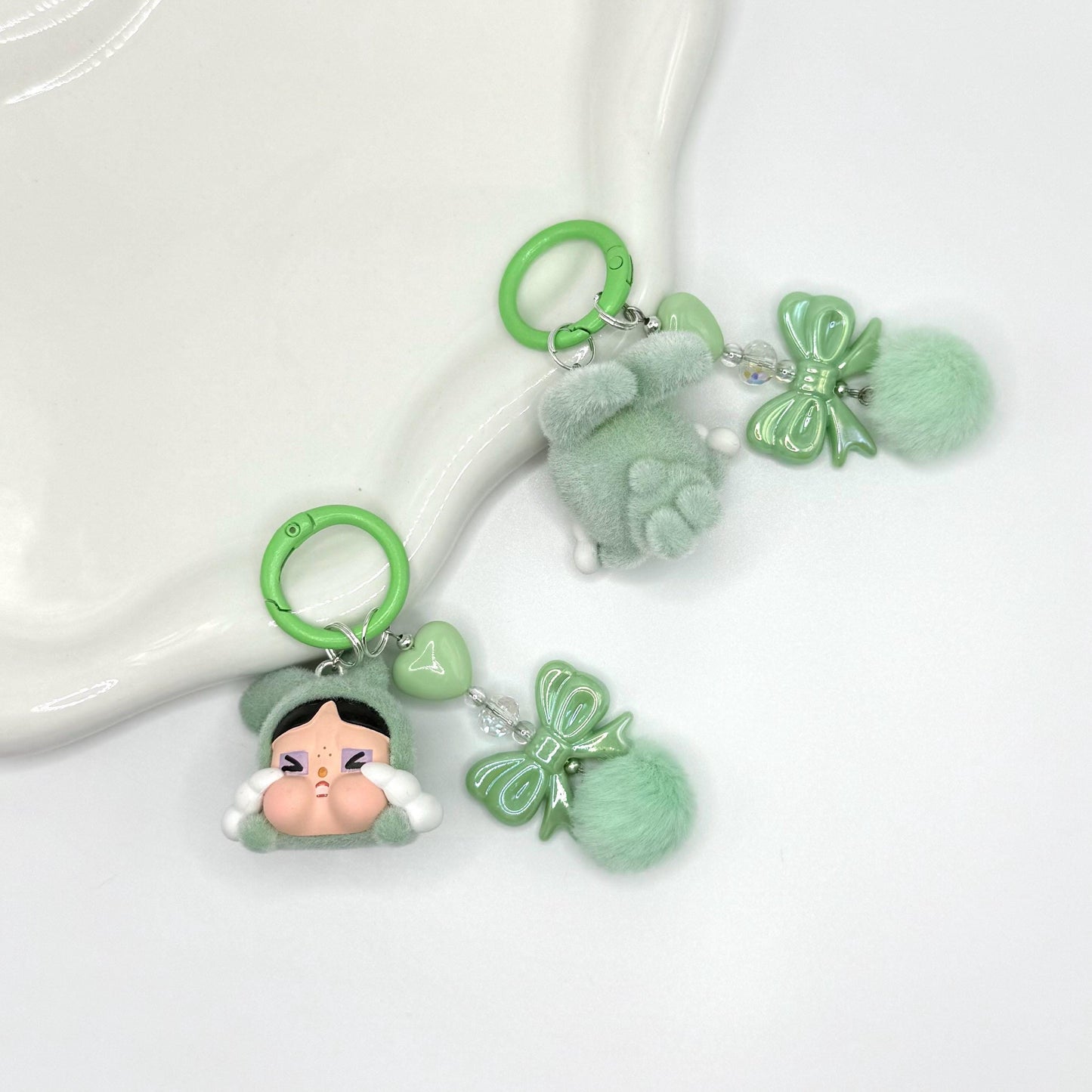 CryBaby Fuzzy Figure Mini Figure Keychain | Bag Charm