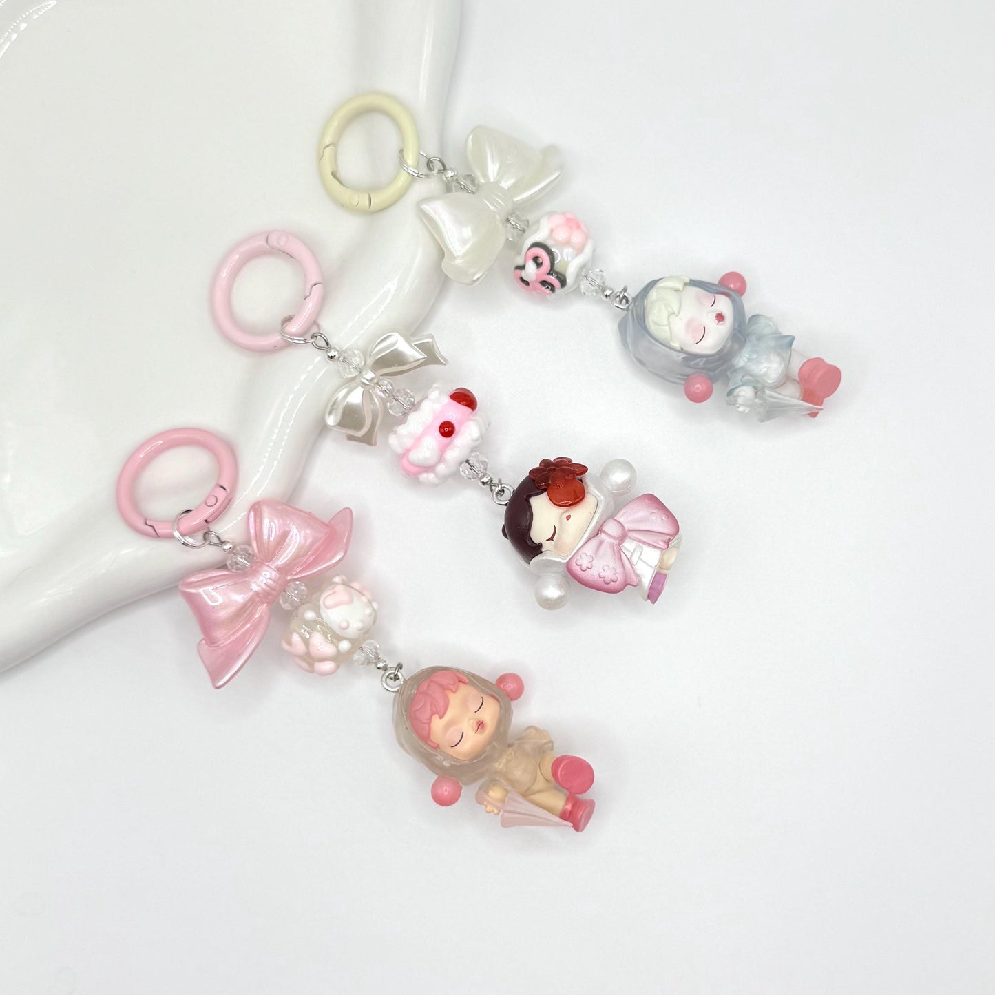 Skullpanda Mini Figure Keychain | Bag Charm