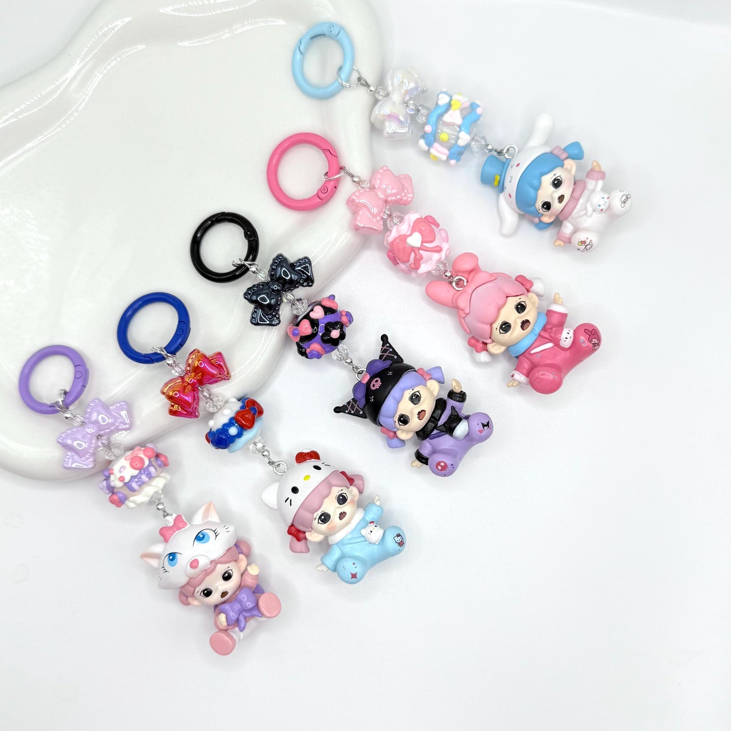 Zora x Sanrio inspired Keychain | Bag Charm