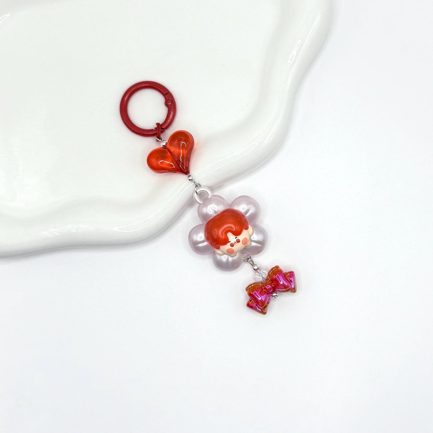 New Year Series Authentic Pop Bean Hand Painted Bead Keychain | Bag charm | Phone charm | Handmade Beads | Popmart Bead