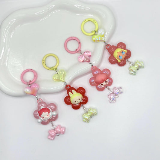 New Year Series Authentic Pop Bean Hand Painted Bead Keychain | Bag charm | Phone charm | Handmade Beads | Popmart Bead