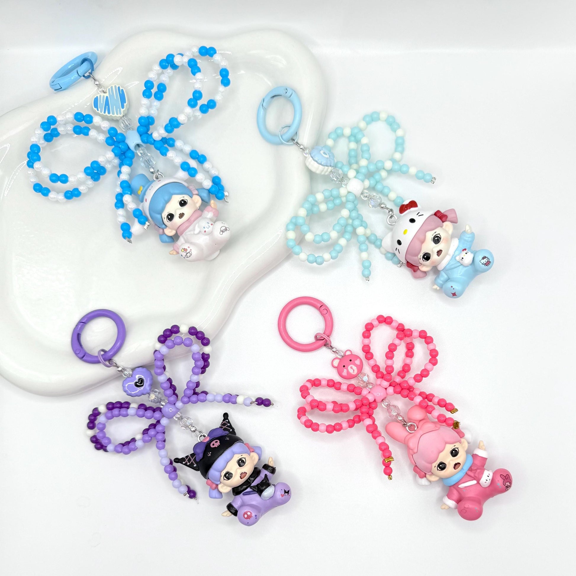 Zora x Sanrio inspired Mini Figures Keychain | Bag Charm