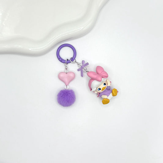 Dimoo x Disney Mini Figure Double Strands Keychain | Bag Charm