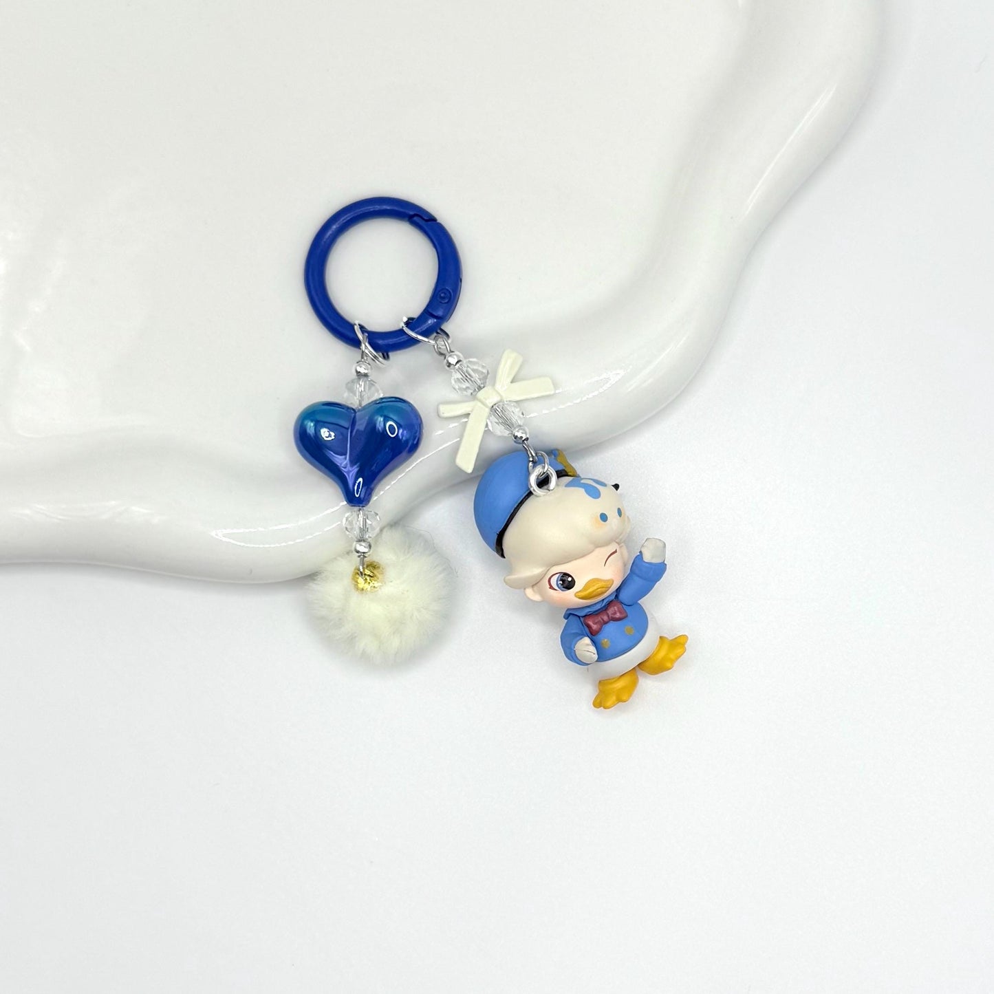 Dimoo x Disney Mini Figure Double Strands Keychain | Bag Charm