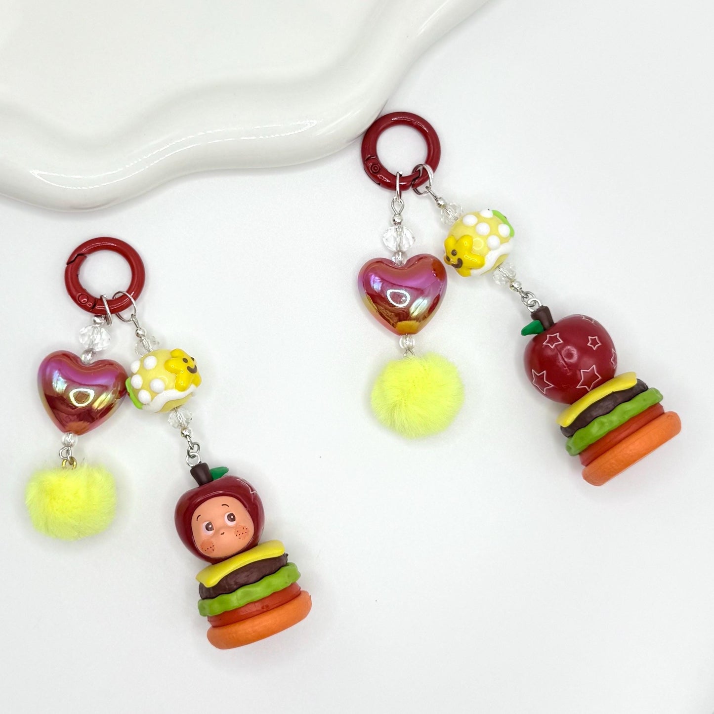 Twinkle Twinkle Mini Figures Double Strands Keychain | Bag Charm