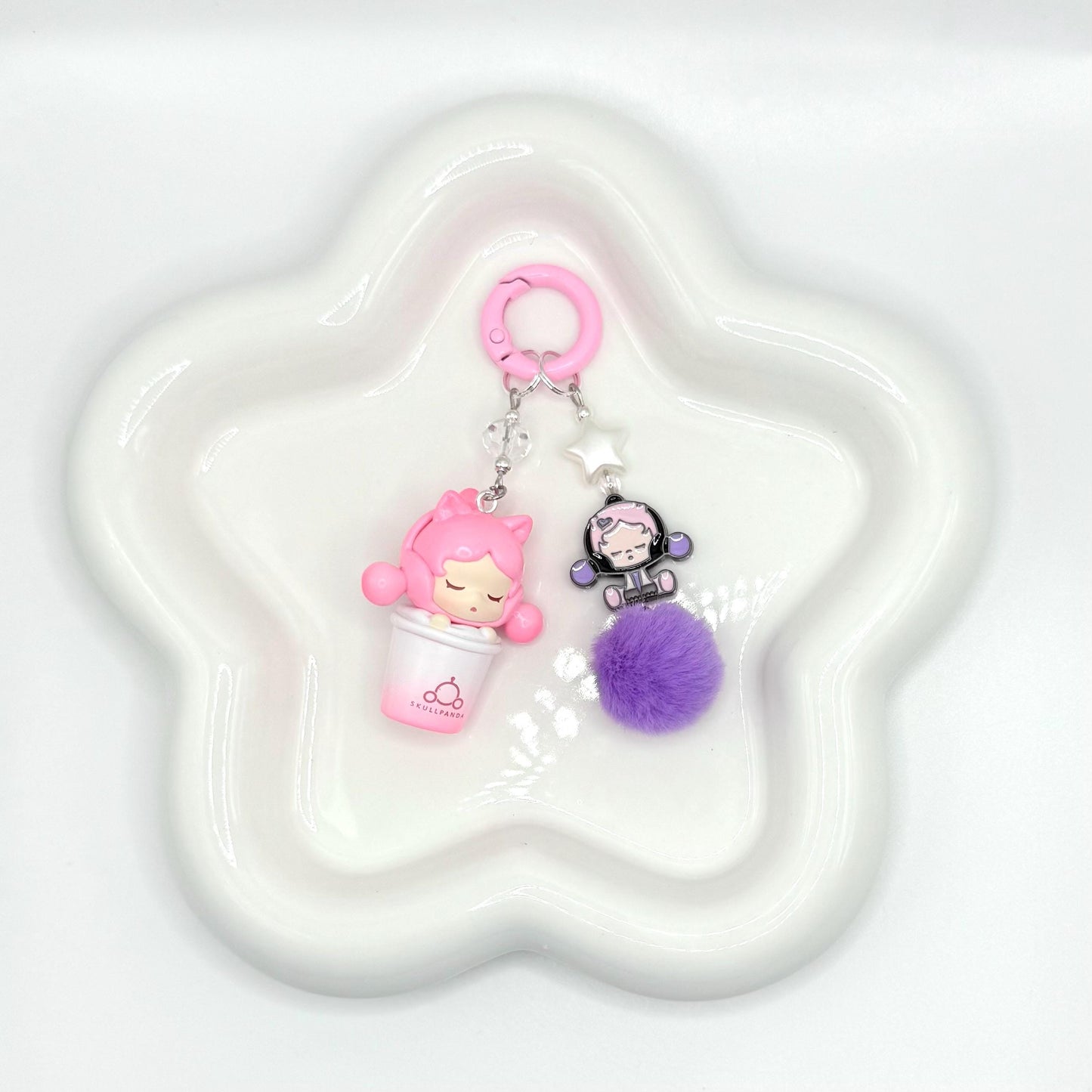 Skullpanda Mini Figure Keychain | Bag Charm