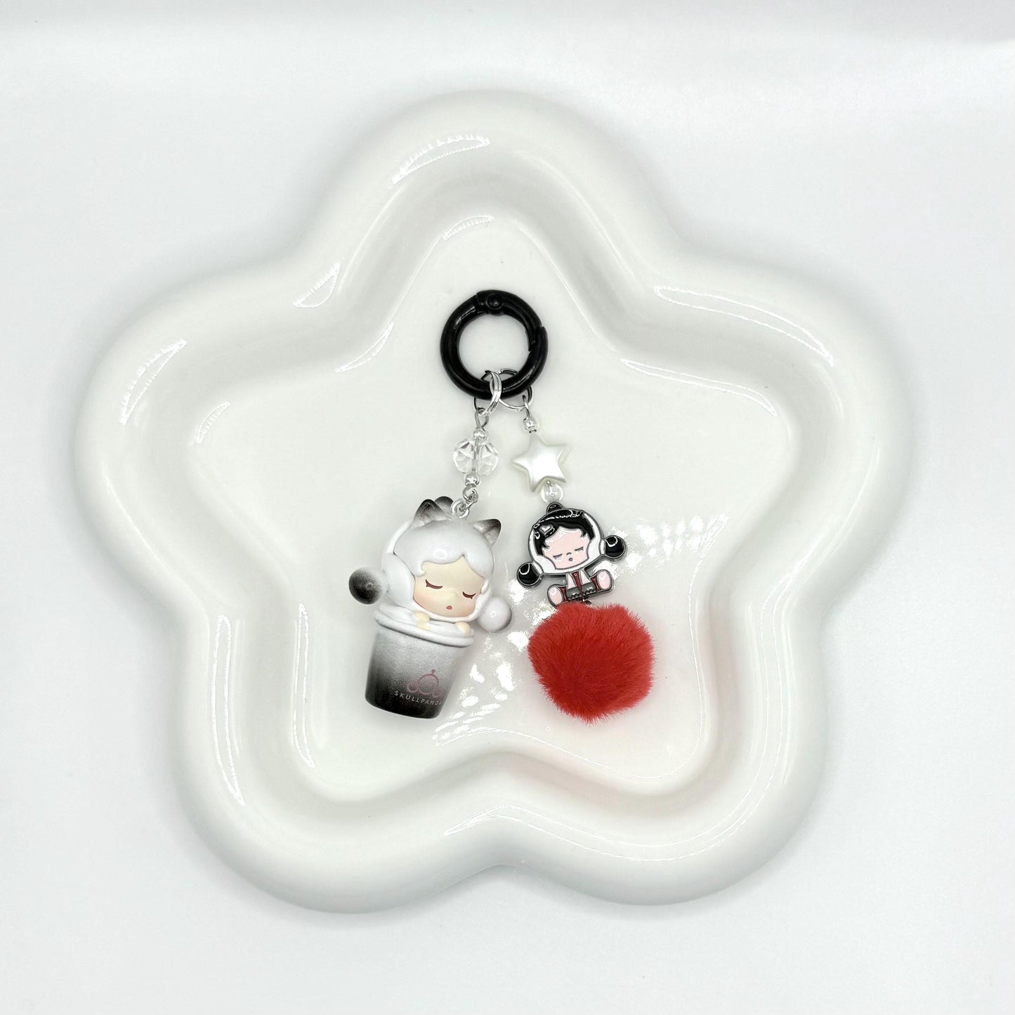 Skullpanda Mini Figure Keychain | Bag Charm