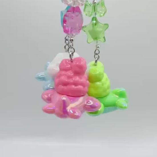 Sanrio inspired airplane Mini Figure Keychain | Bag Charm