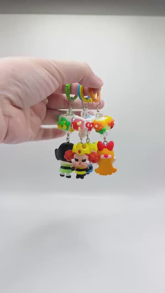 Powerpuff Girls CryBaby Mini Figure Keychain | Bag Charm