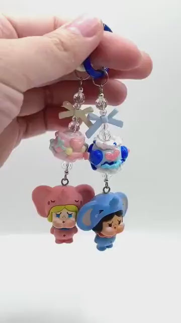 CryBaby Elephant Mini Figure Keychain | Bag Charm