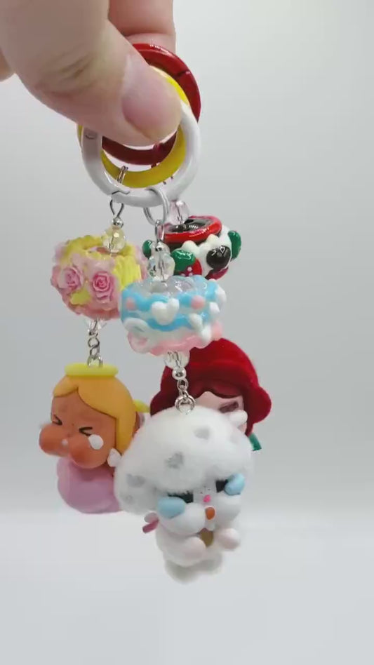 CryBaby Crying for Love Series Mini Figure Keychain | Bag Charm